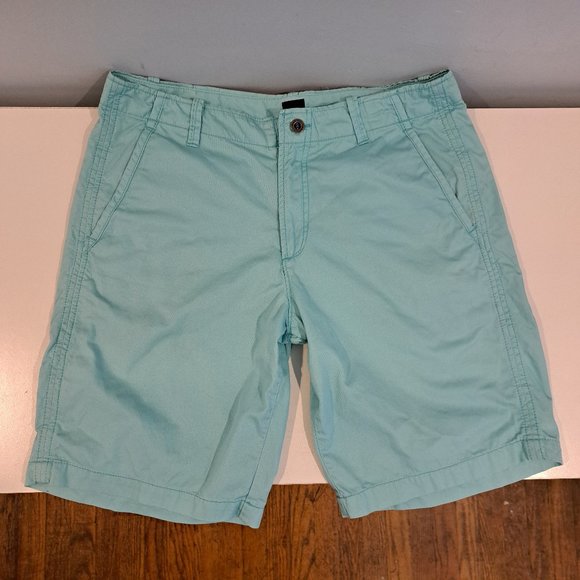 GAP Men's 33x10 Flat Front Sun Faded Bedford Shorts - Picture 9 of 16